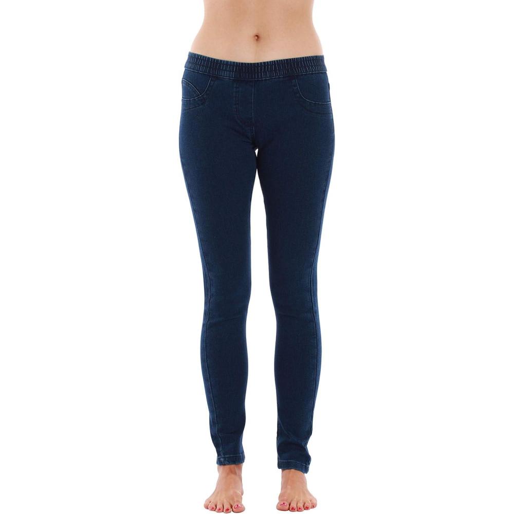 imageJust Love Denim Jeggings for Women with Pockets Comfortable Stretch Jeans LeggingsMedium Denim Stretch