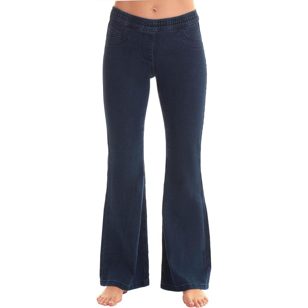 imageJust Love Denim Wash Jeggings for WomenDark Denim Stretch Fabric