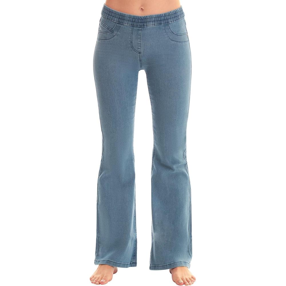 imageJust Love Denim Wash Jeggings for WomenLight Denim Stretch Fabric