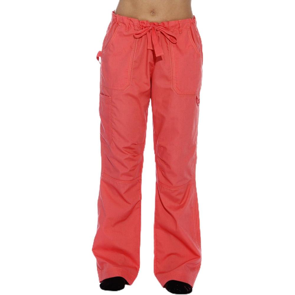 imageJust Love Womens Utility Solid Scrub PantsCoral Utility