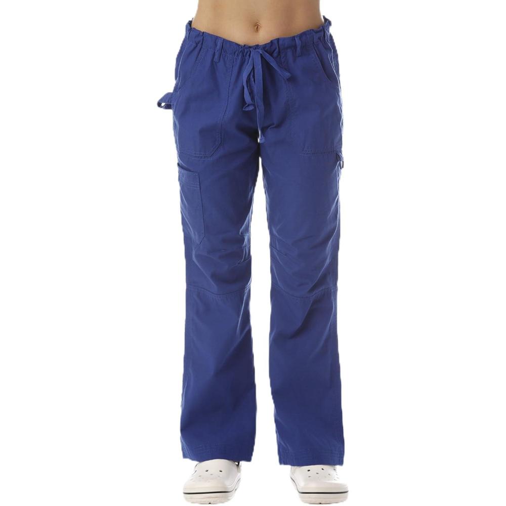 imageJust Love Womens Utility Solid Scrub PantsGalaxy Blue Utility