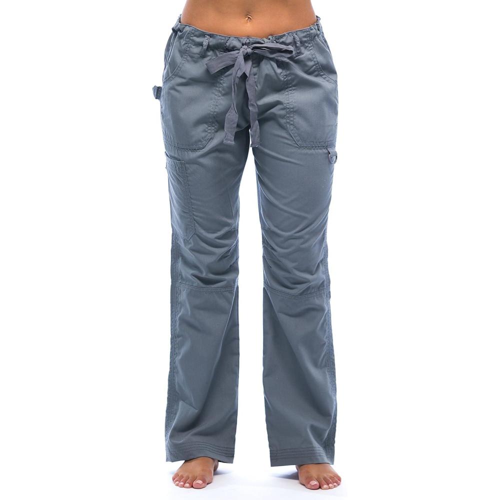 imageJust Love Womens Utility Solid Scrub PantsLight Grey Utility