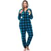 Turquoise Buffalo Plaid