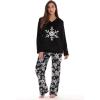 Black - Winter Snowflake