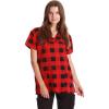 Stretch Fabric Red - Buffalo Plaid