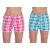 Plaid Blue - Plaid Pink (Pack of 2)
