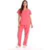 Coral With Coral Trim