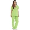 Green Apple With Fuchsia Trim