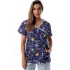 Navy Butterfly With Blue Trim