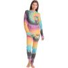 Tie Dye Bright Blue
