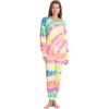Tie Dye Neon White