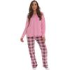 Pink Charcoal - Buffalo Plaid