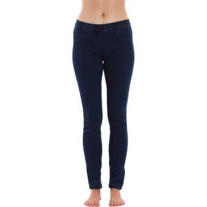 Just Love Denim Jeggings for Women with Pockets Comfortable Stretch Jeans Leggings(Dark Denim Stretch)