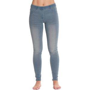 Just Love Denim Jeggings for Women with Pockets Comfortable Stretch Jeans Leggings(Light Blue Denim)