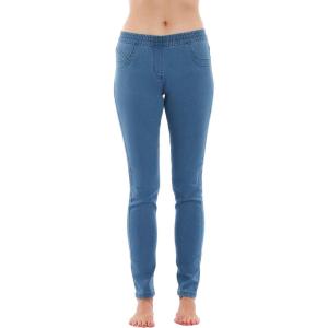 Just Love Denim Jeggings for Women with Pockets Comfortable Stretch Jeans Leggings(Light Blue Stretch)