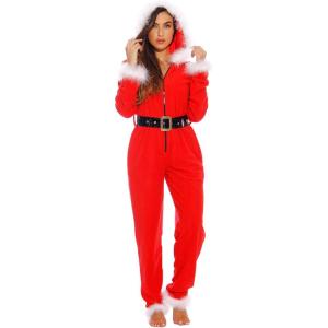 Just Love Holiday Santa Adult Onesie Pajamas(Santa Baby)