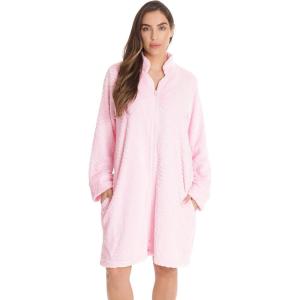 Just Love Plush Short Lounger Robe(Pink)