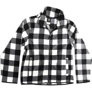 Just Love Polar Fleece Girls Jacket(Black / White)
