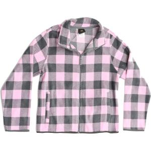 Just Love Polar Fleece Girls Jacket(Charcoal / Light Pink)