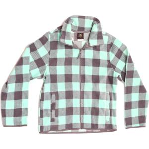 Just Love Polar Fleece Girls Jacket(Charcoal / Mint)