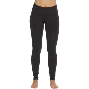 Just Love Stretch Yoga Pants for Women with Hidden Pocket(Black)