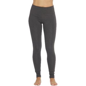 Just Love Stretch Yoga Pants for Women with Hidden Pocket(Charcoal)