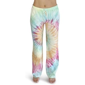 Just Love Women Tie Dye Pajama Pants(Tie Dye Pastel Swirl)