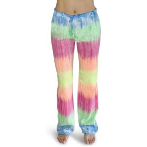 Just Love Women Tie Dye Pajama Pants(Tie Dye Rainbow)