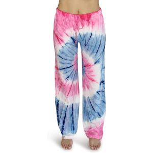 Just Love Women Tie Dye Pajama Pants(Tie Dye Swirl)