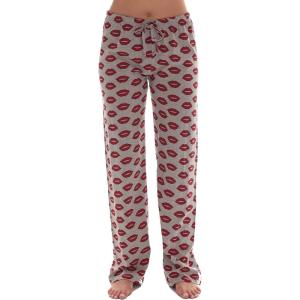 Just Love Womens Pajama Pants(Grey – Lips)