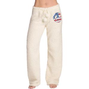 Just Love Women’s Plush Pajama Pants(Cream – Americana)