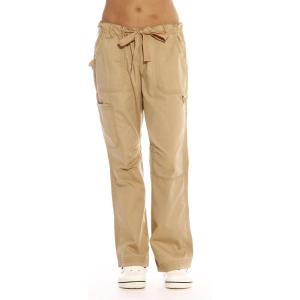 Just Love Womens Utility Solid Scrub Pants(Khaki Utility)