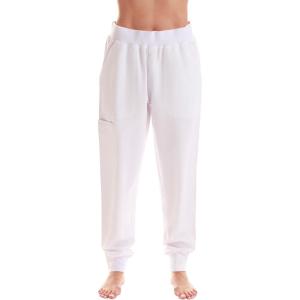 Just Love Womens Utility Solid Scrub Pants(White Jogger Pant)
