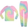 Tie Dye Neon Purple