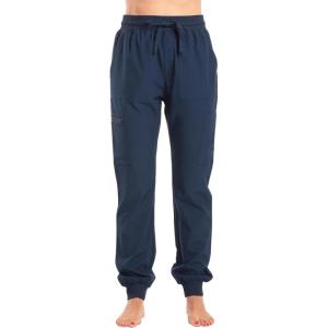 Just Love Womens Utility Solid Scrub Pants(Navy Stretch Fabric)