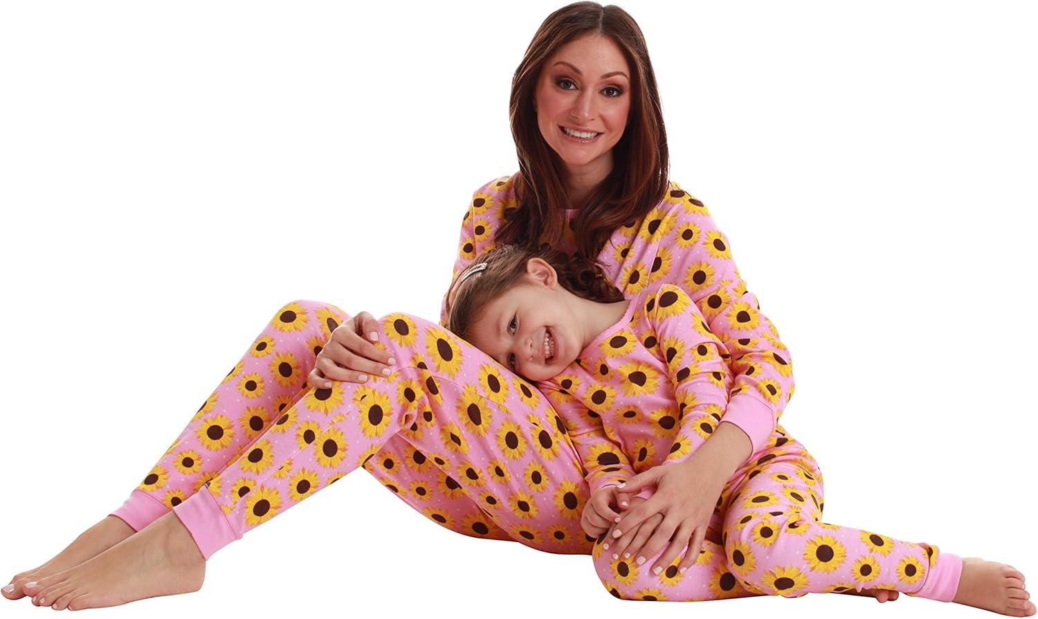 imageJust Love Mommy and Me Pajamas SetSunflower