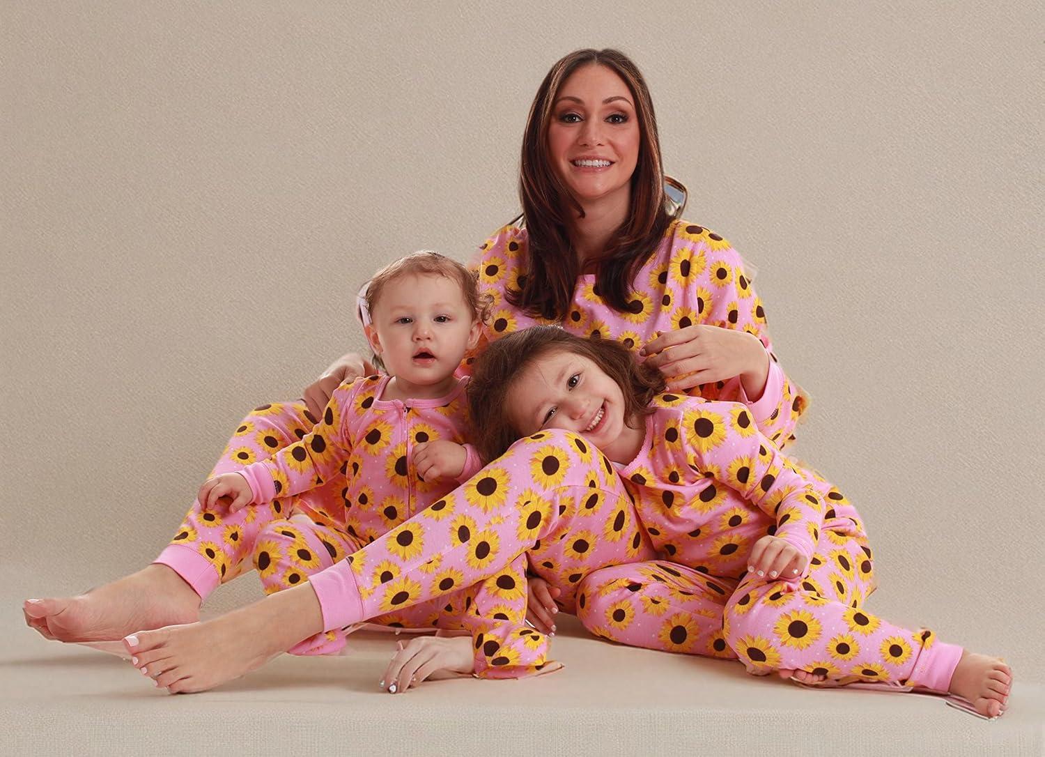 imageJust Love Mommy and Me Pajamas SetSunflower