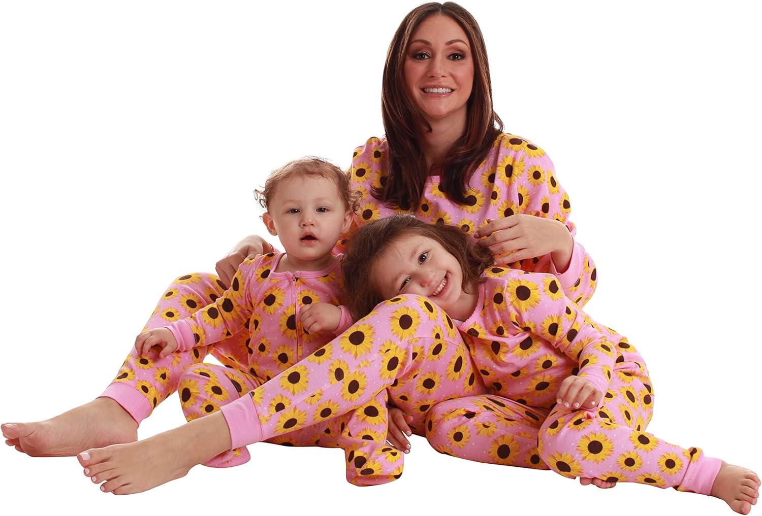 imageJust Love Mommy and Me Pajamas SetSunflower