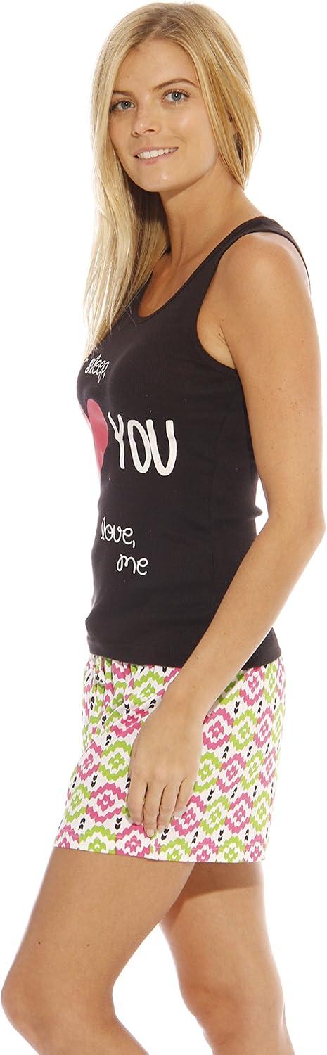 imageJust Love Sets Woman PajamasDear Sleep I Love You Black New