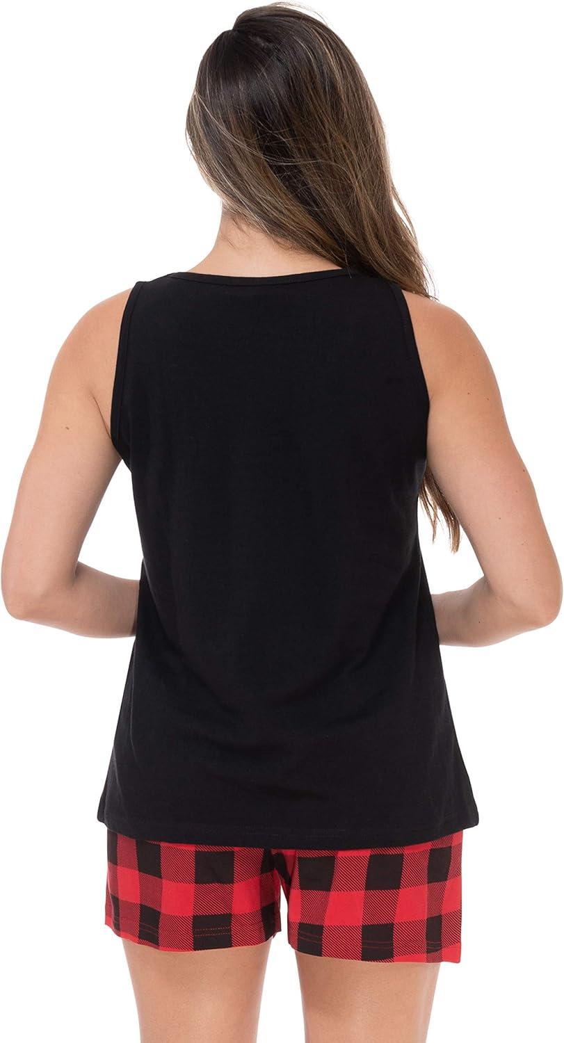 imageJust Love Sets Woman PajamasI Love Sleep Black