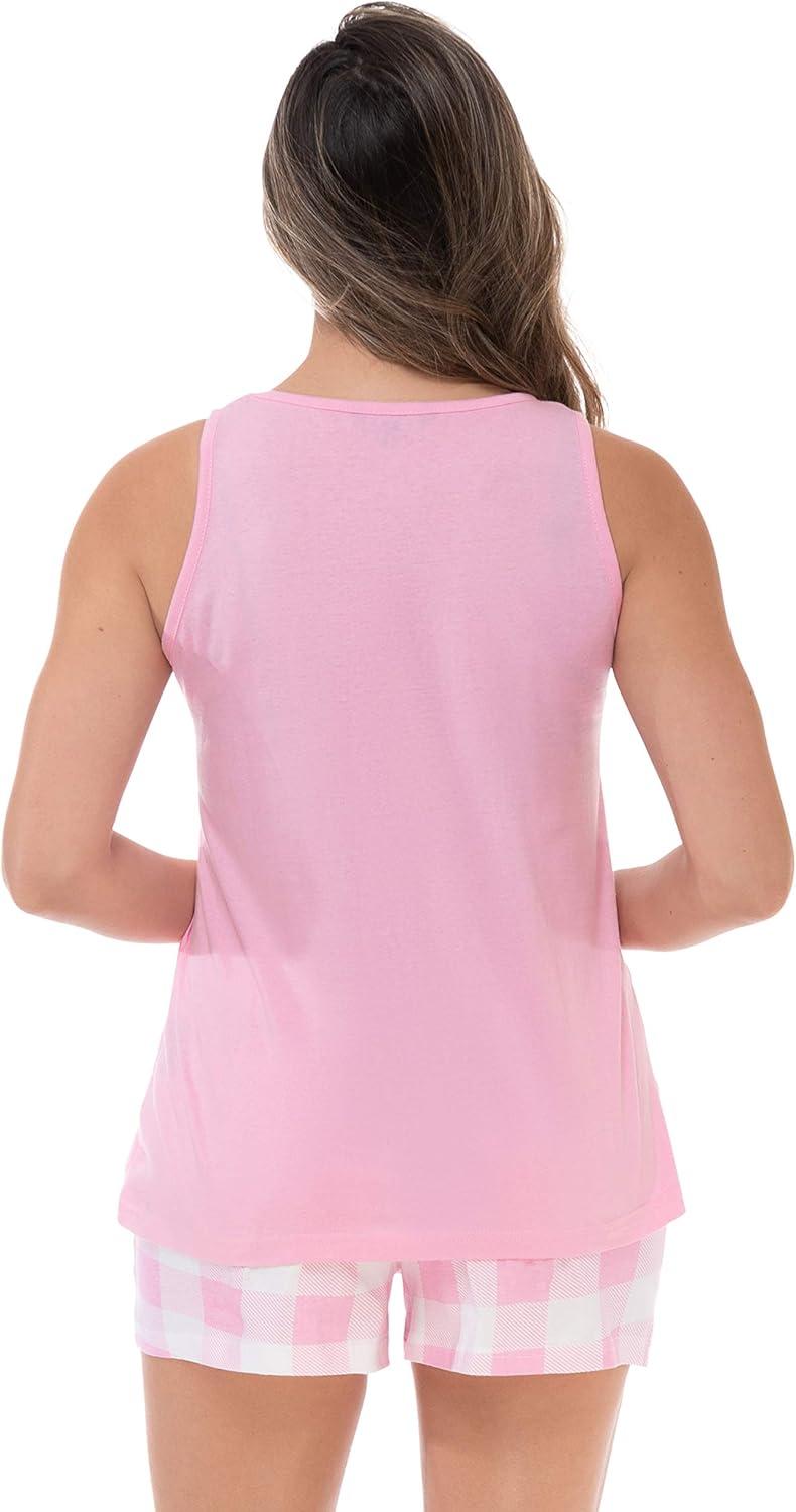 imageJust Love Sets Woman PajamasI Love Sleep Pink