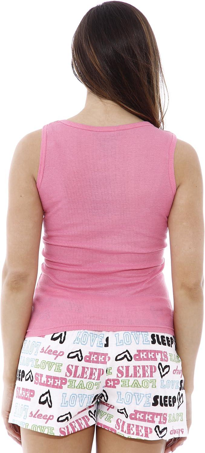imageJust Love Sets Woman PajamasLove Love Love Sleep Pink