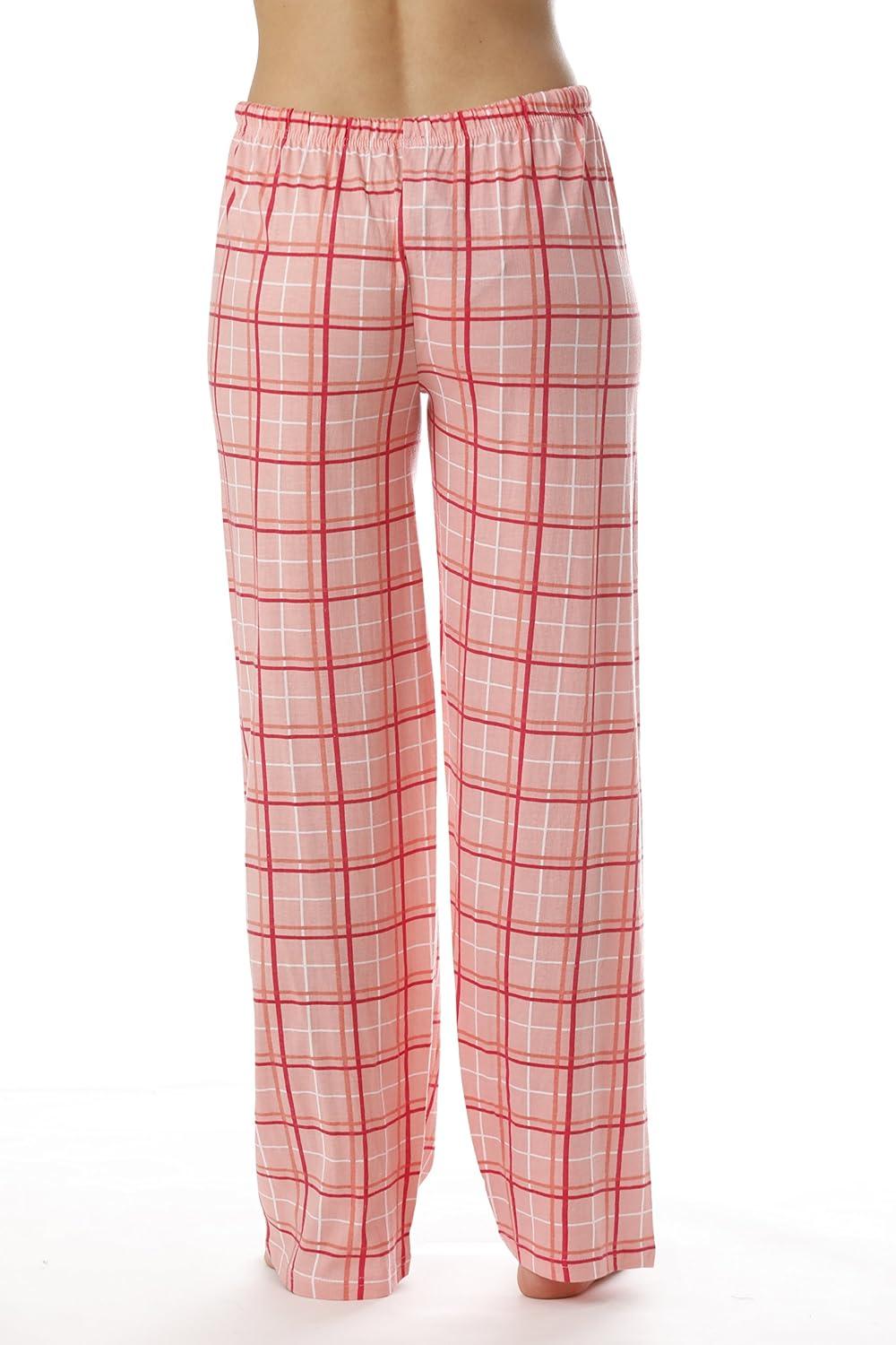 imageJust Love Women Plaid Pajama Pants SleepwearCoral Plaid