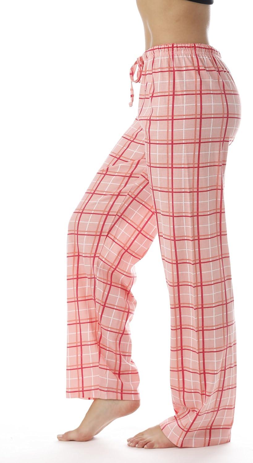 imageJust Love Women Plaid Pajama Pants SleepwearCoral Plaid