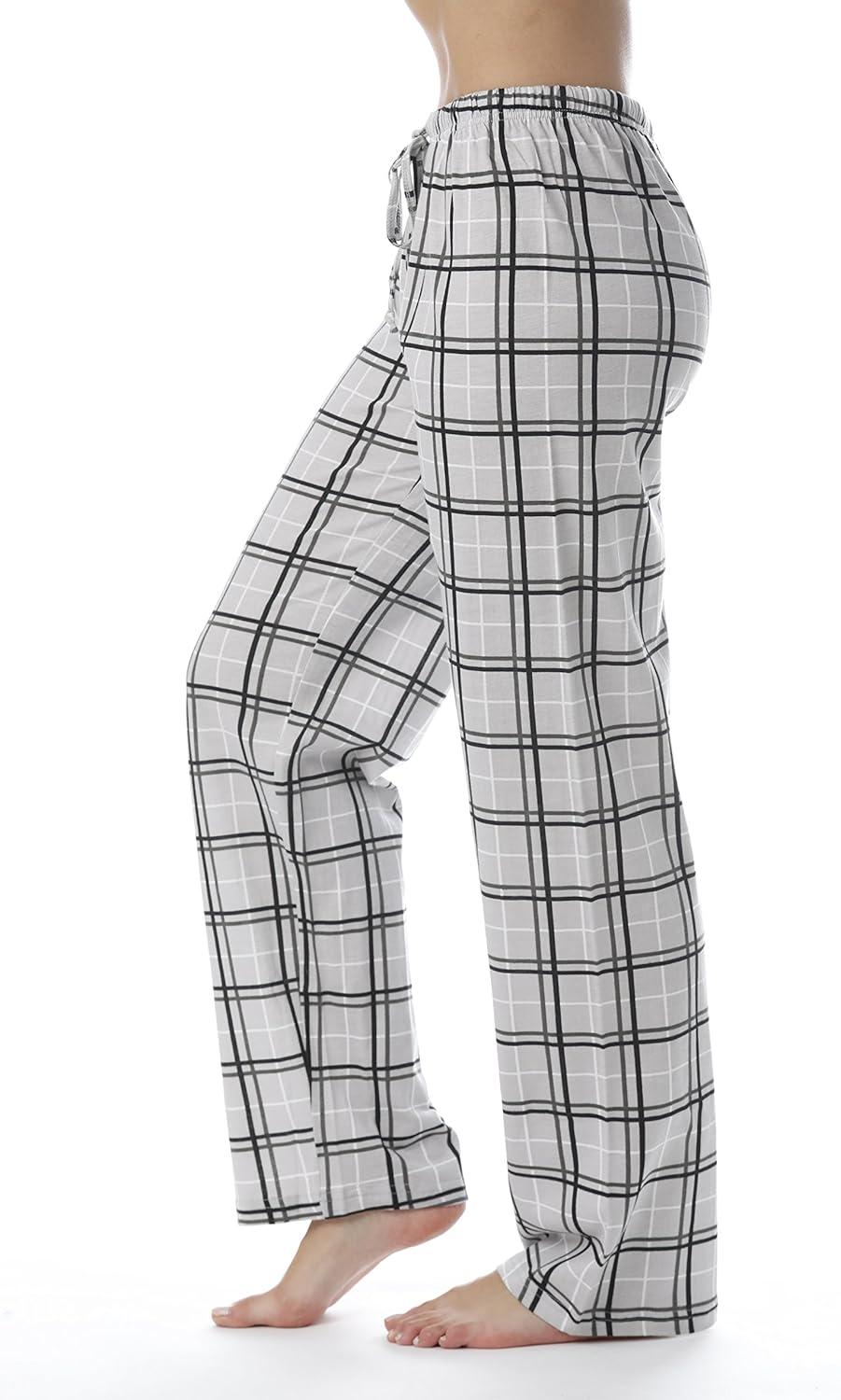 imageJust Love Women Plaid Pajama Pants SleepwearGrey Plaid