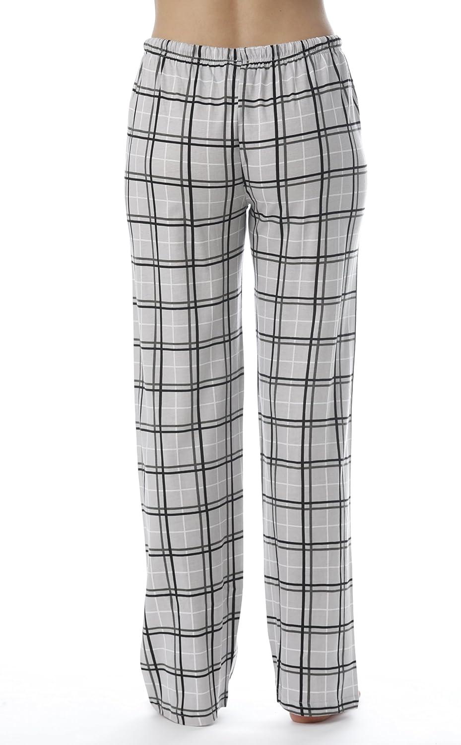 imageJust Love Women Plaid Pajama Pants SleepwearGrey Plaid