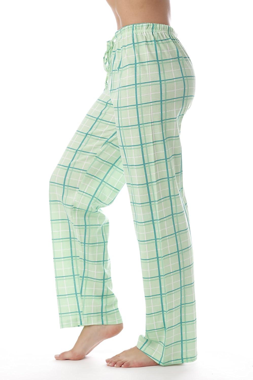 imageJust Love Women Plaid Pajama Pants SleepwearMint Plaid