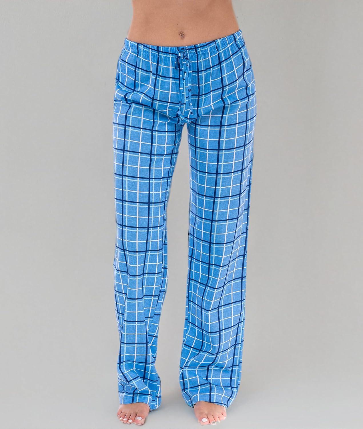 imageJust Love Women Plaid Pajama Pants SleepwearNavy Plaid