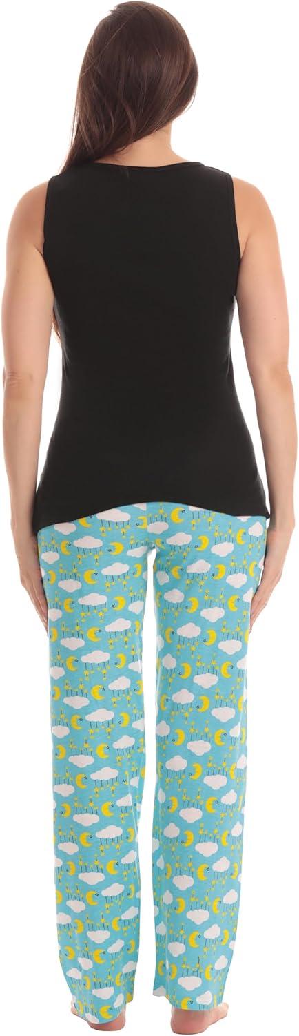 imageJust Love Womens Pajama Pant SetsBlack Living the Dream