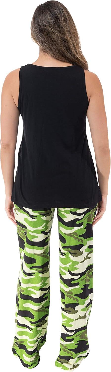 imageJust Love Womens Pajama Pant SetsCamouflage Six Feet